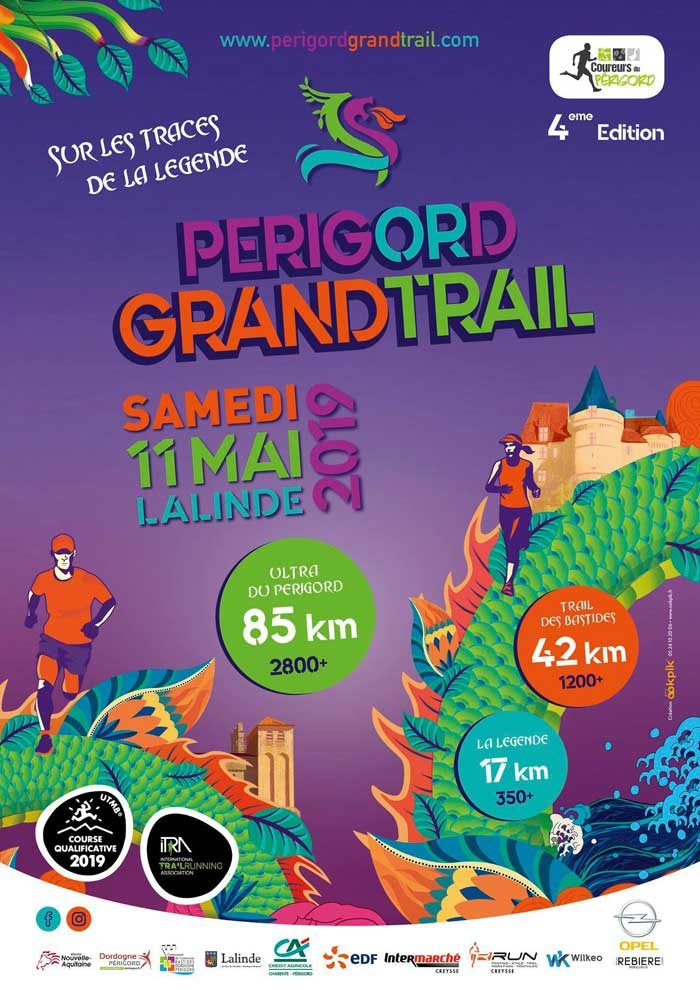 Affiche Périgord Grand Trail 2019
