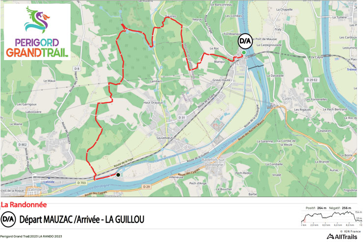 Parcours Randonnée 2023